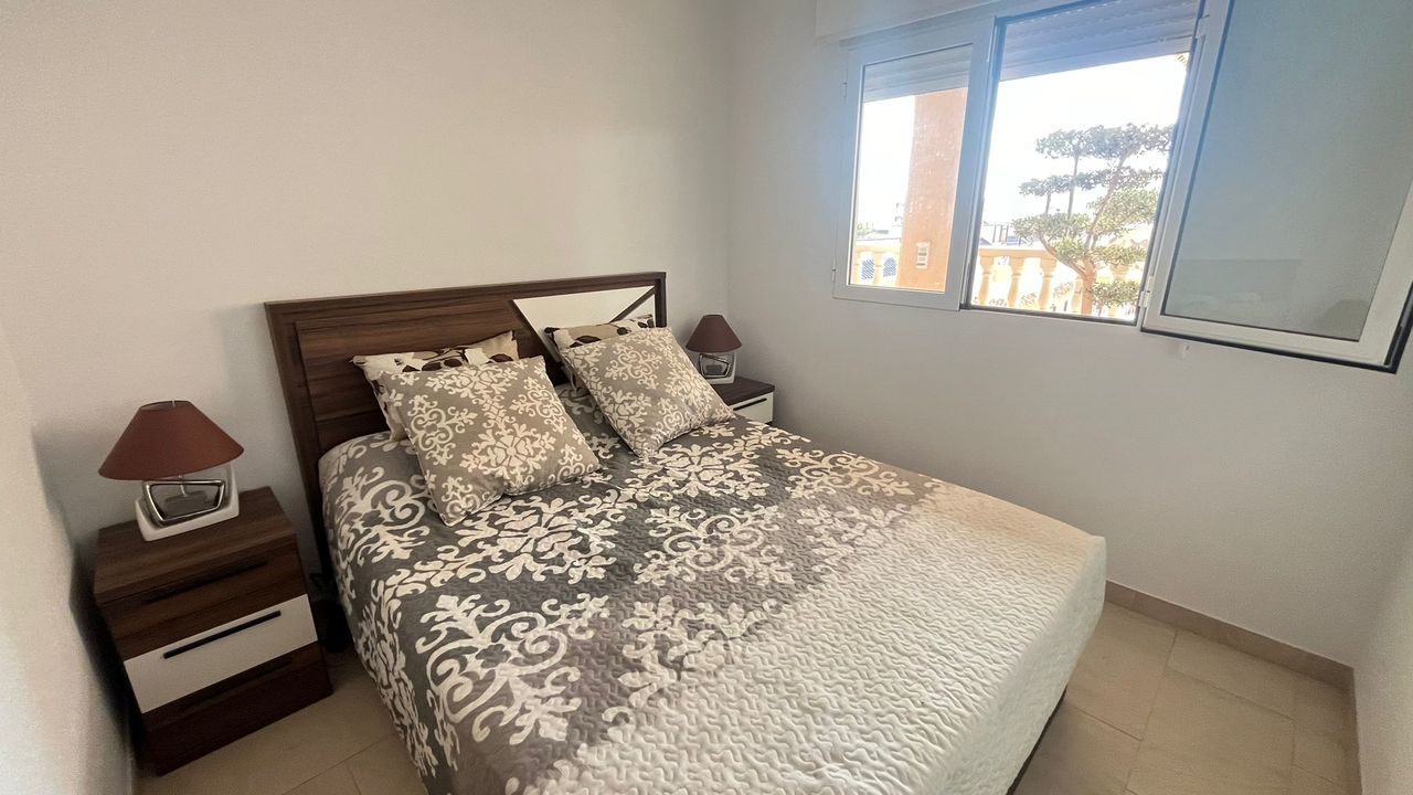 Pool area in apartment for sale in Los Dolses