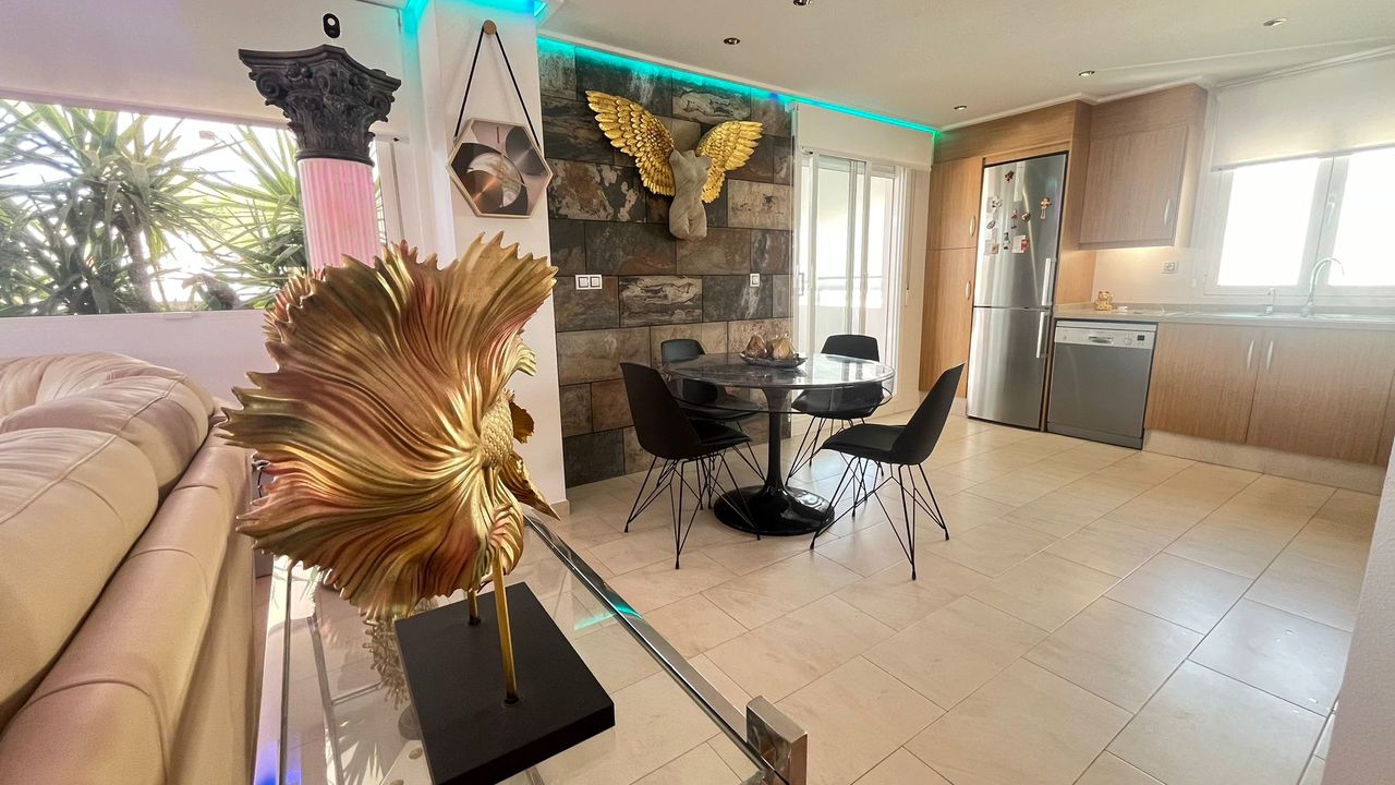 Dining area in apartment for sale in Los Dolses