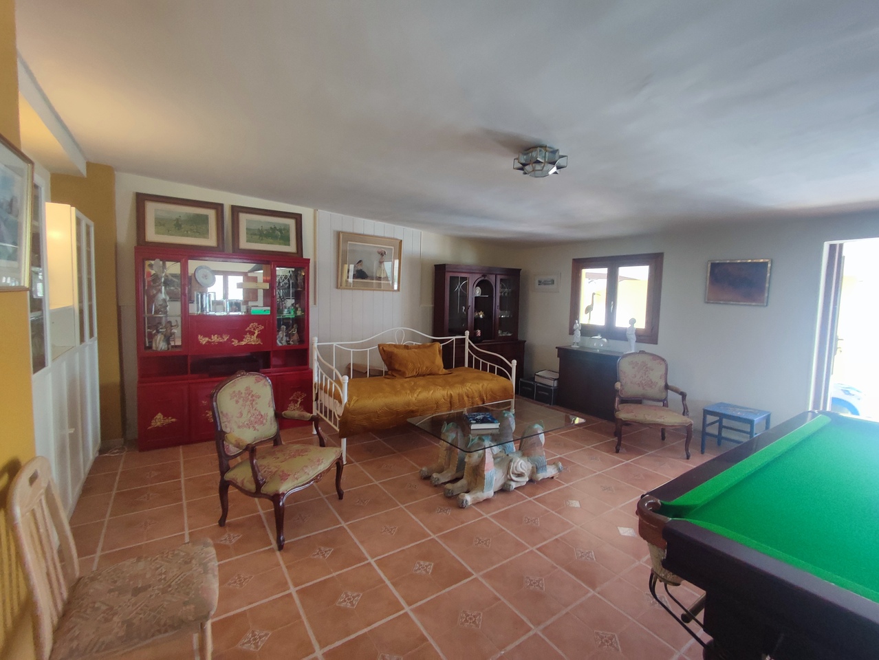 Pool area in villa for sale in Gea Y Truyols
