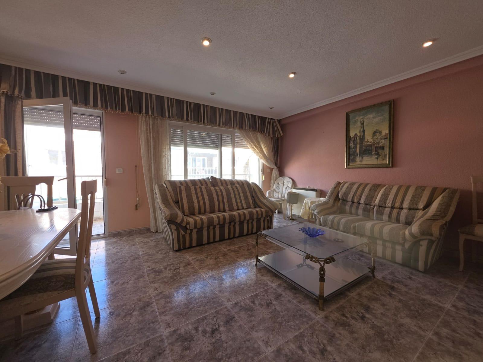 Pool area in apartment for sale in Torrevieja
