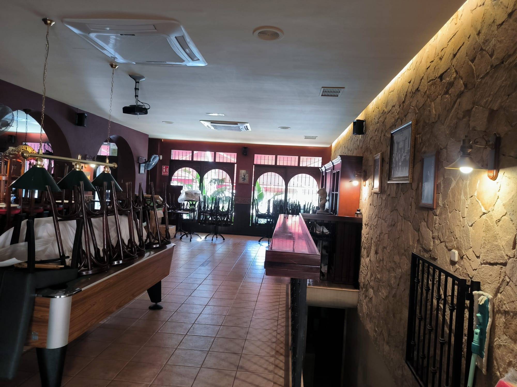 Dining area in commercial for sale in Lo Pagan