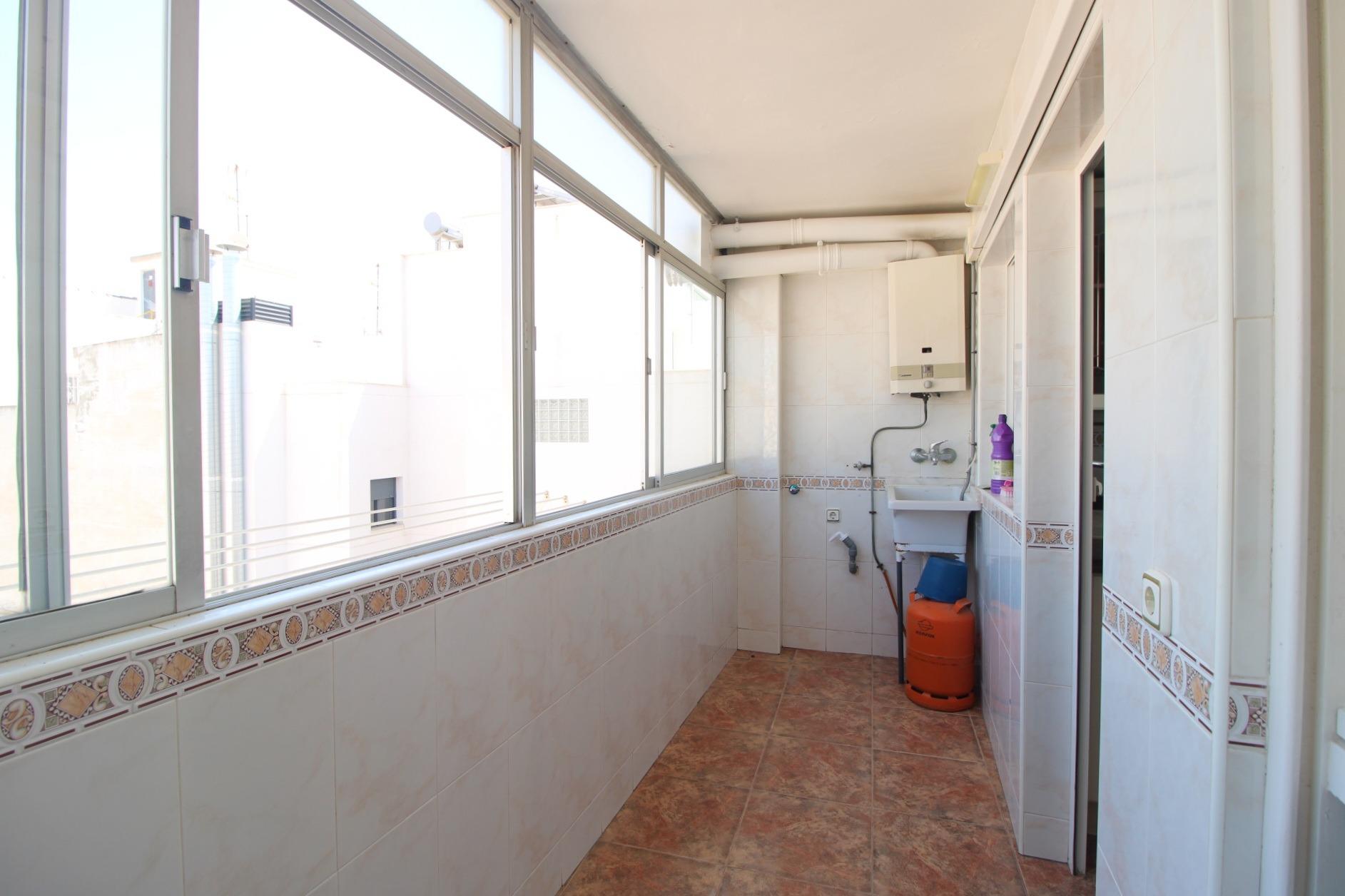Pool area in apartment for sale in Torrevieja