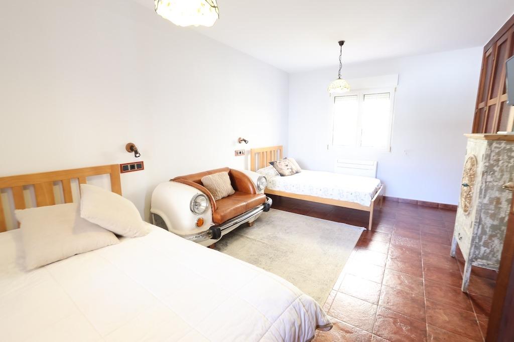 Pool area in villa for sale in Orihuela Costa