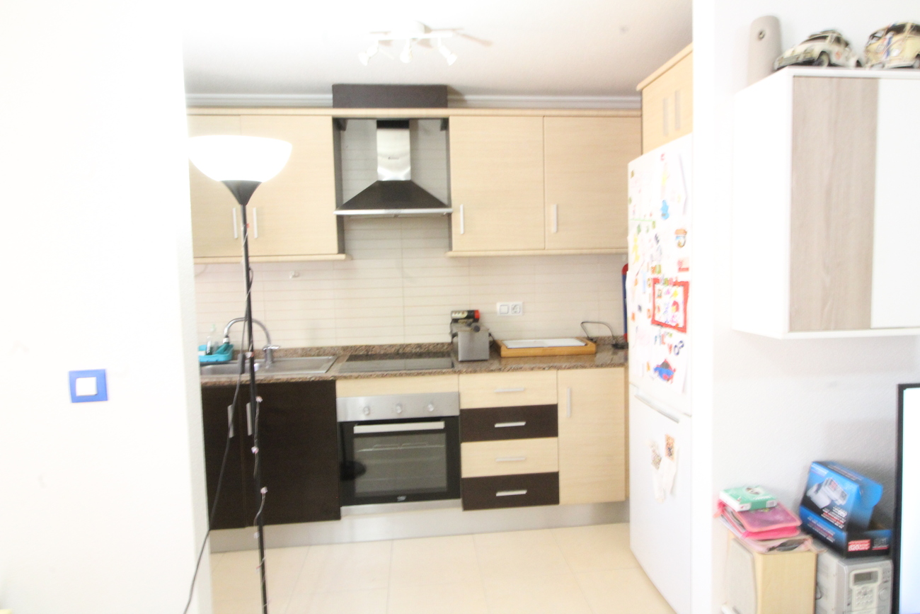 Pool area in apartment for sale in Daya Nueva