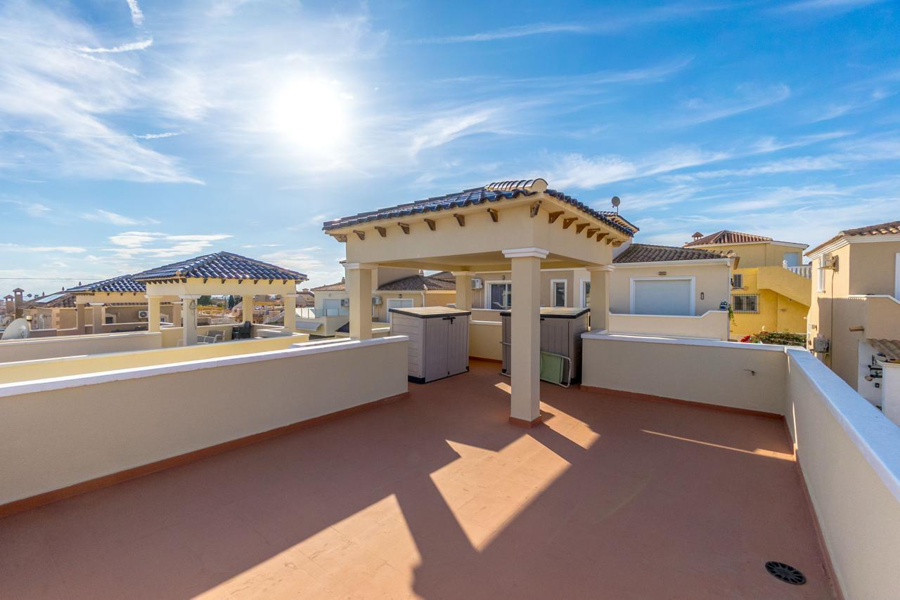 Master bedroom in terraced for sale in Orihuela Costa