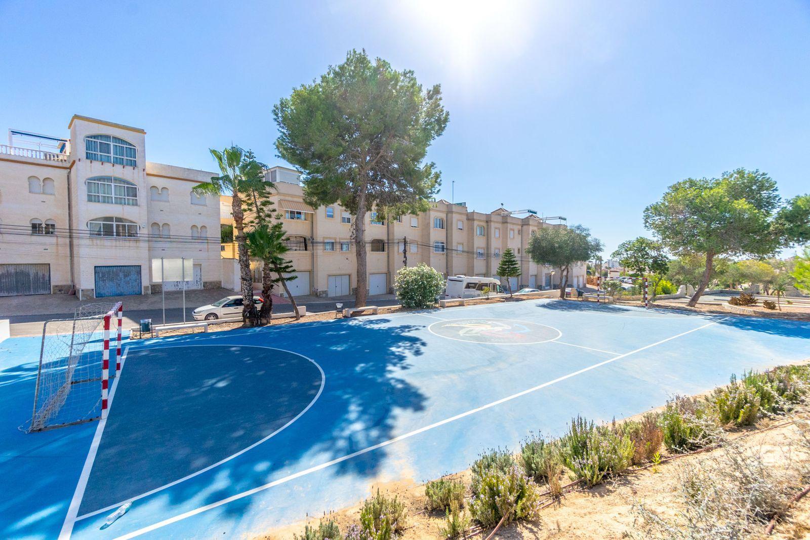 Pool area in terraced for sale in Orihuela Costa