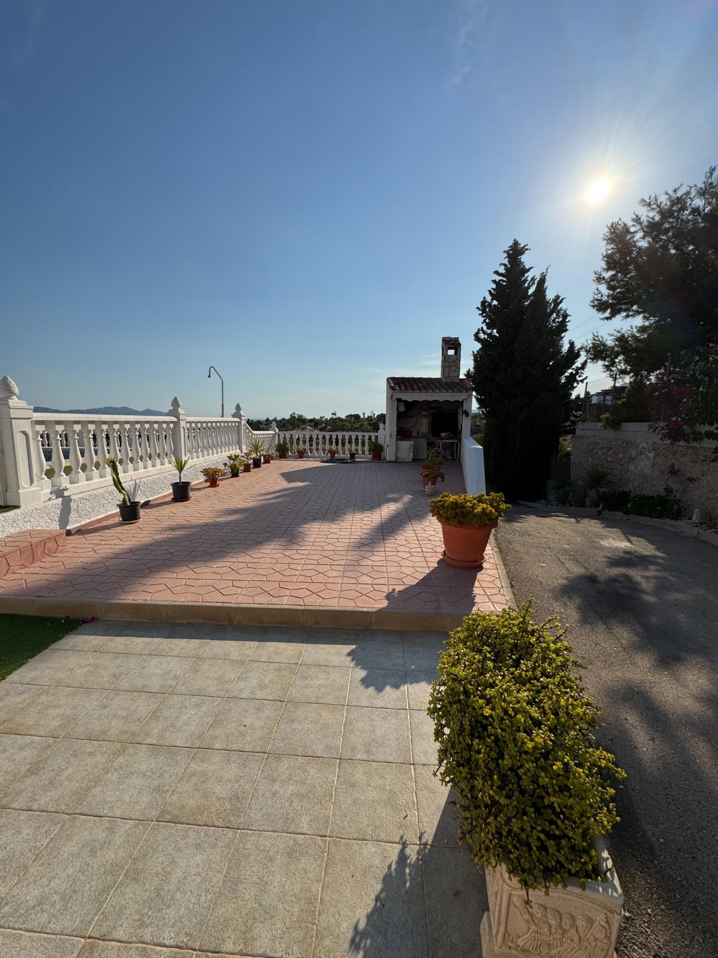 Bathroom in villa for sale in Albatera