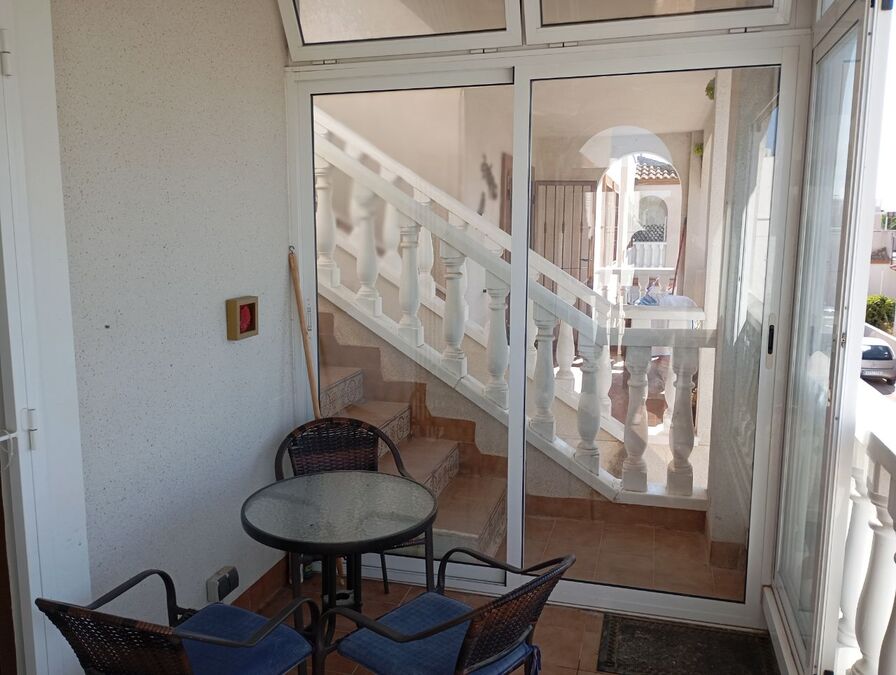 Pool area in apartment for sale in Daya Vieja