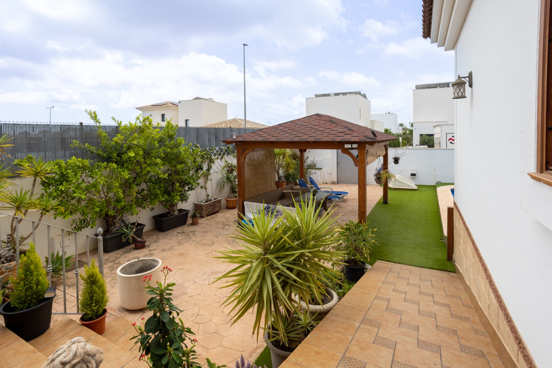 Exterior view in villa for sale in Los Montesinos