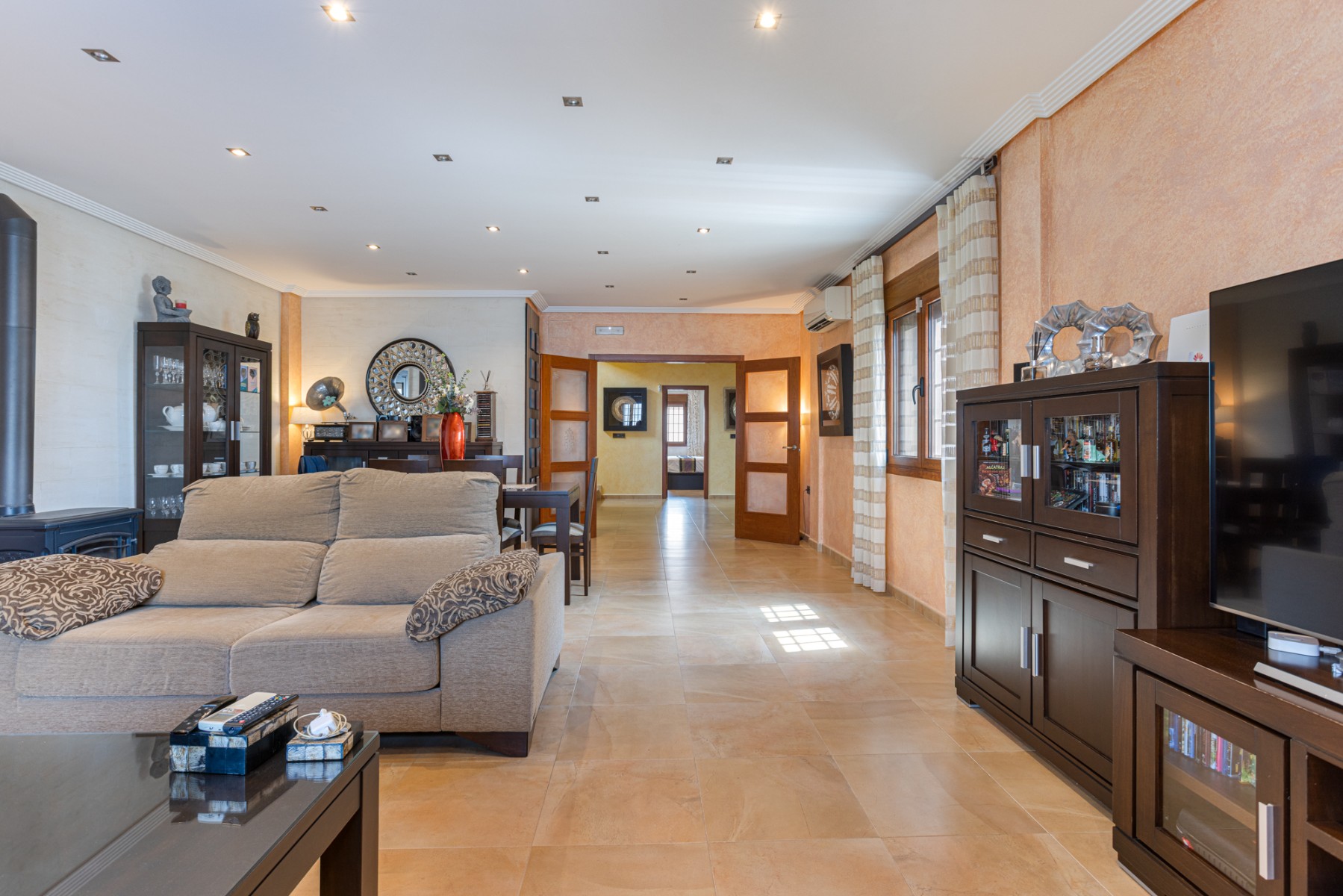 Terrace in villa for sale in Los Montesinos
