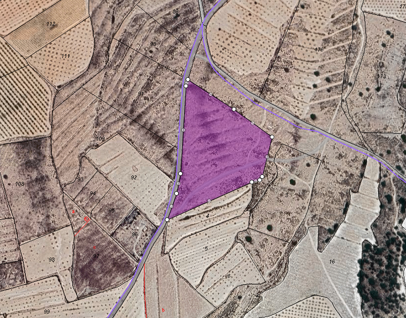 Exterior view in land for sale in Pinoso