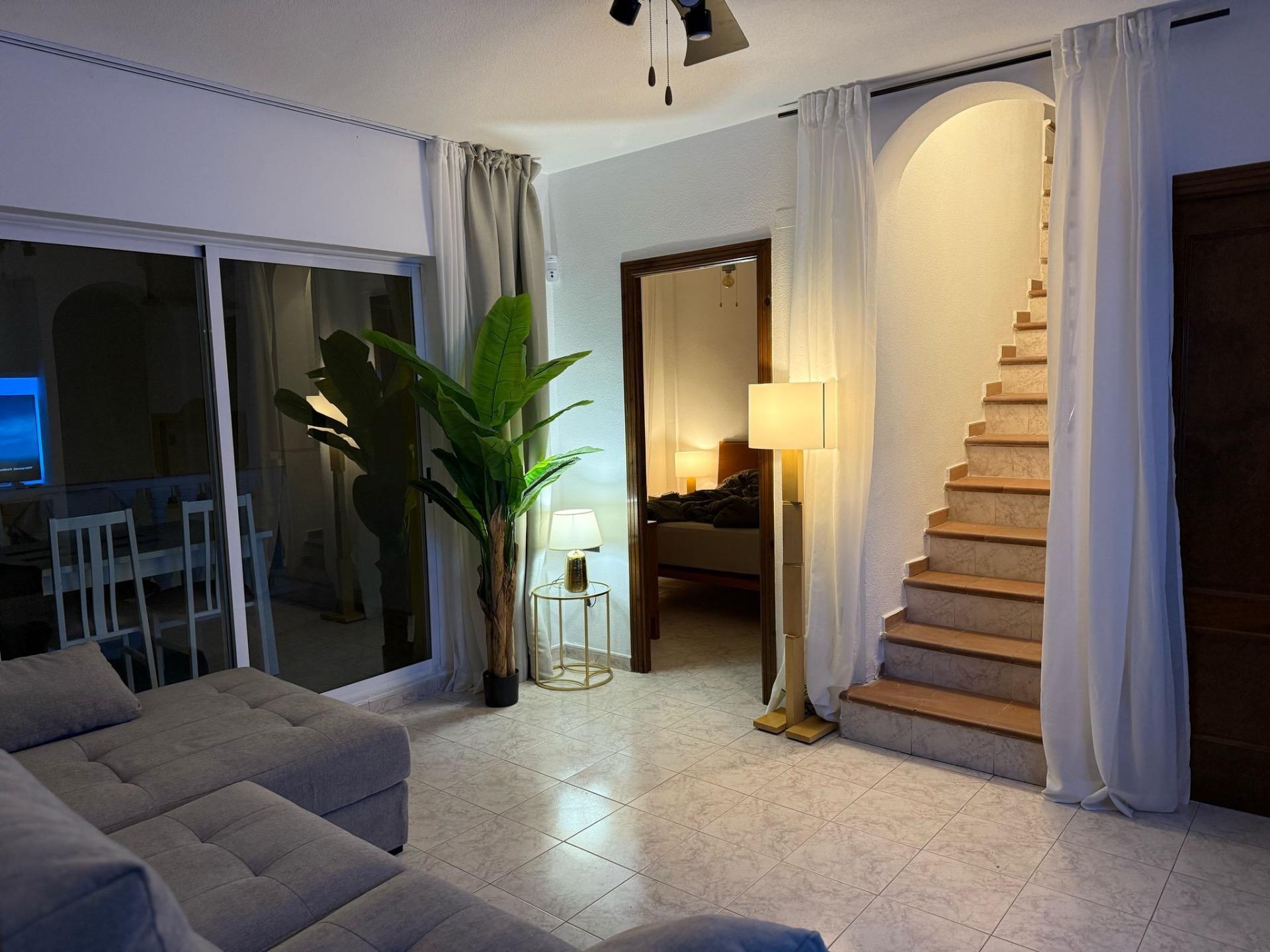 Garden in bungalow for sale in Torrevieja