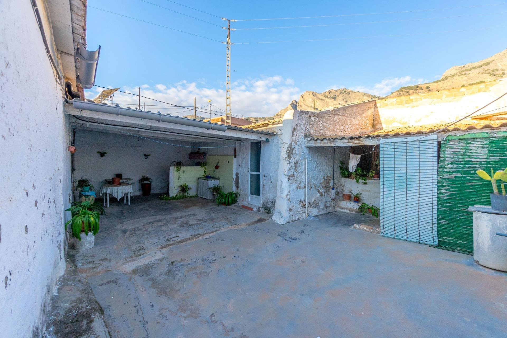 Master bedroom in finca for sale in Orihuela
