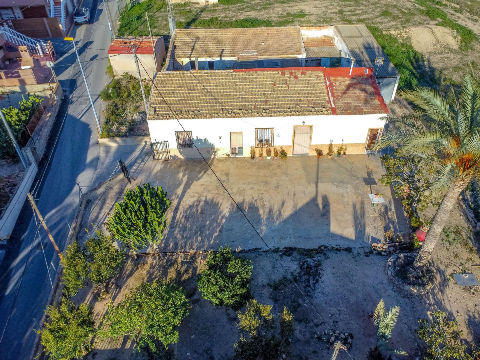 Exterior view in finca for sale in Orihuela