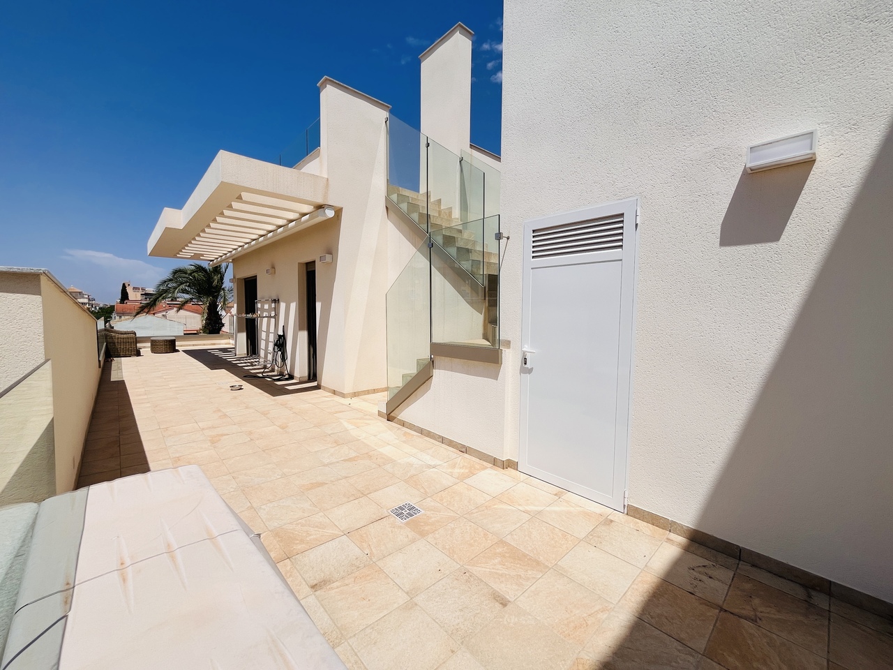 Dining area in penthouse for sale in Torre de La Horadada