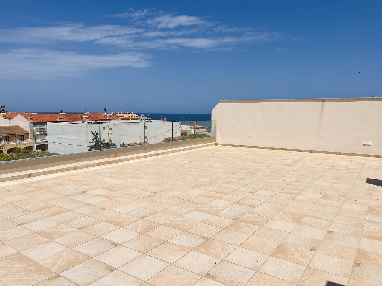 Living room in penthouse for sale in Torre de La Horadada
