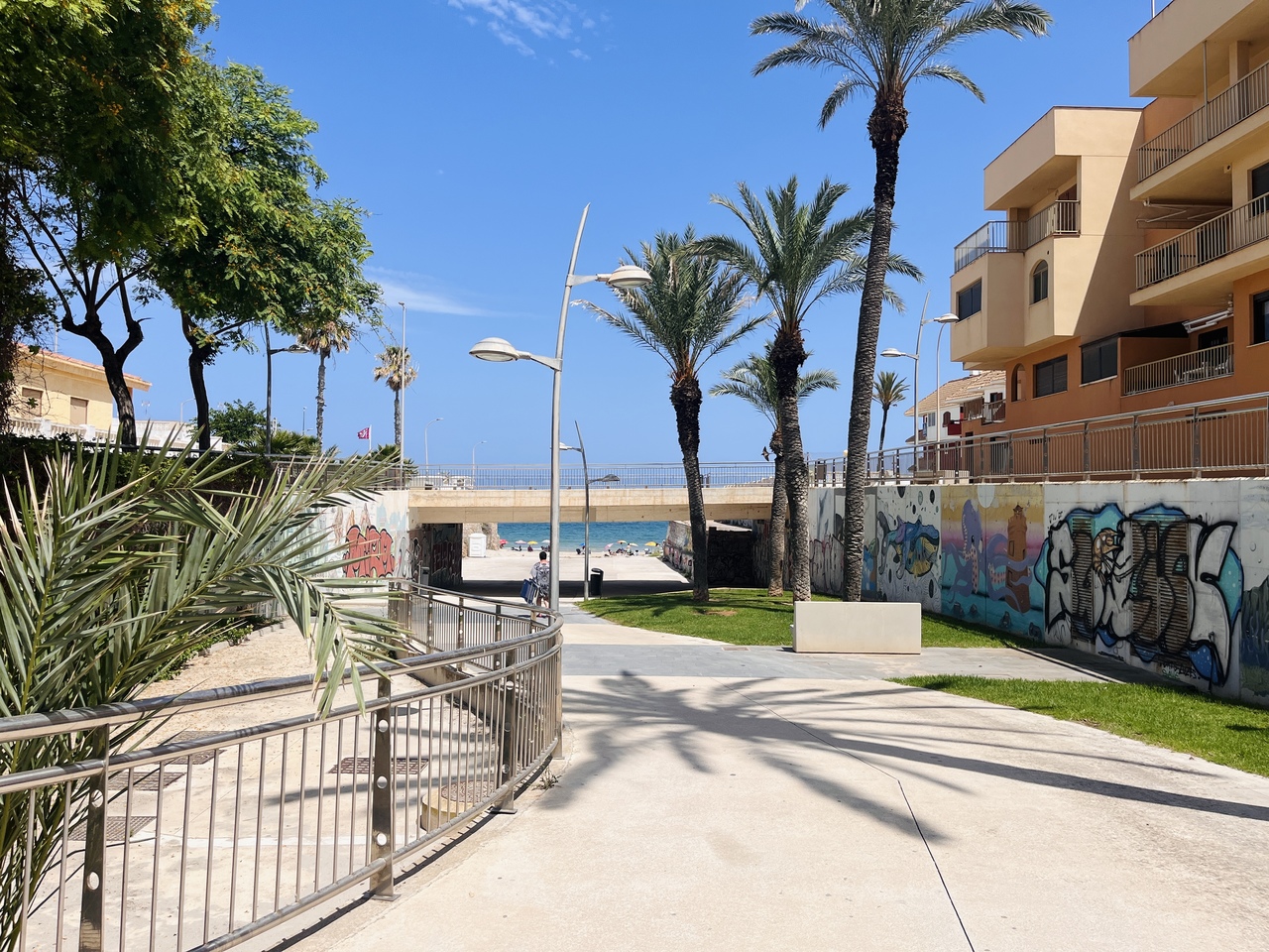 Living room in penthouse for sale in Torre de La Horadada