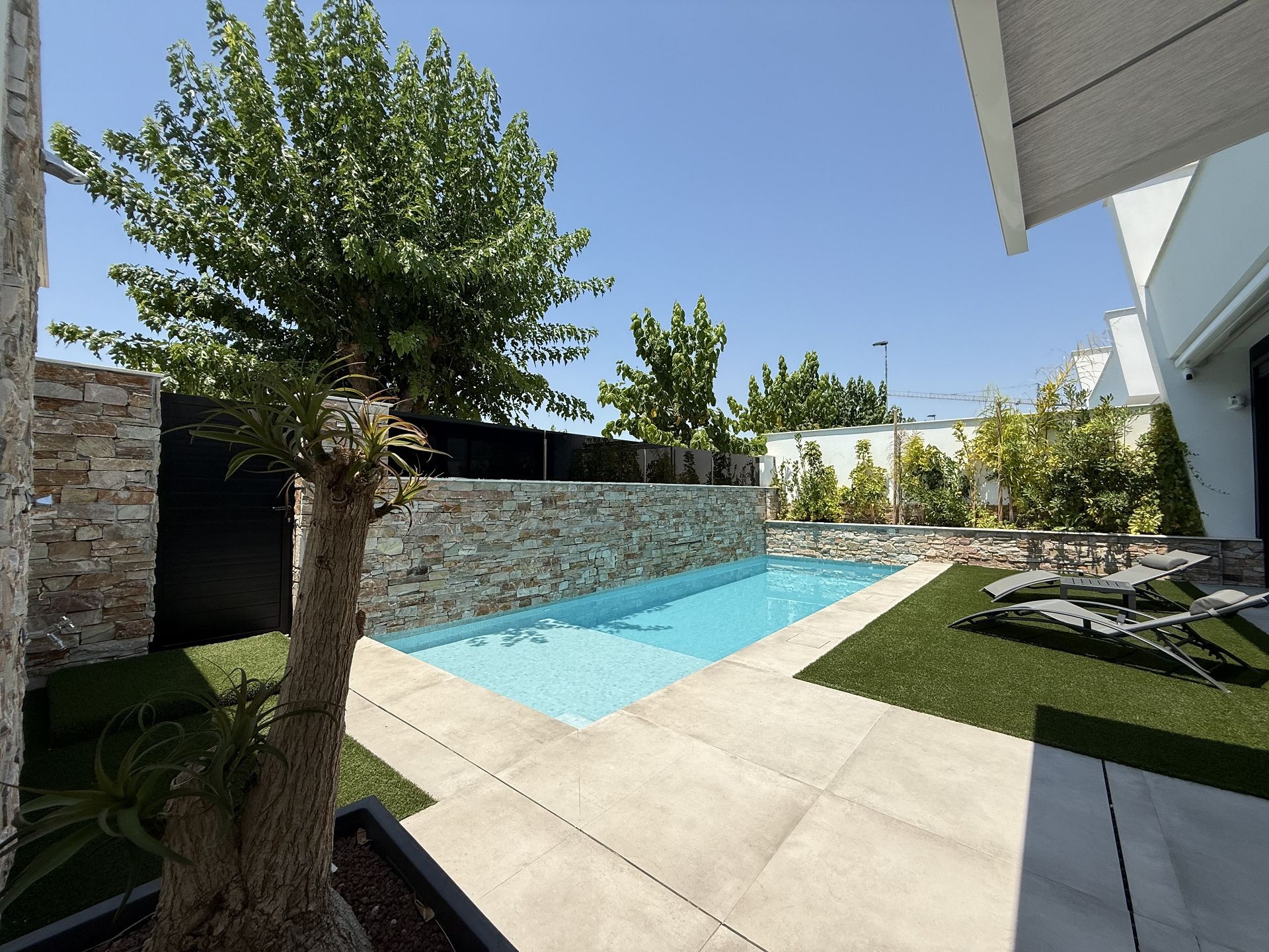 Terrace in villa for sale in San Javier
