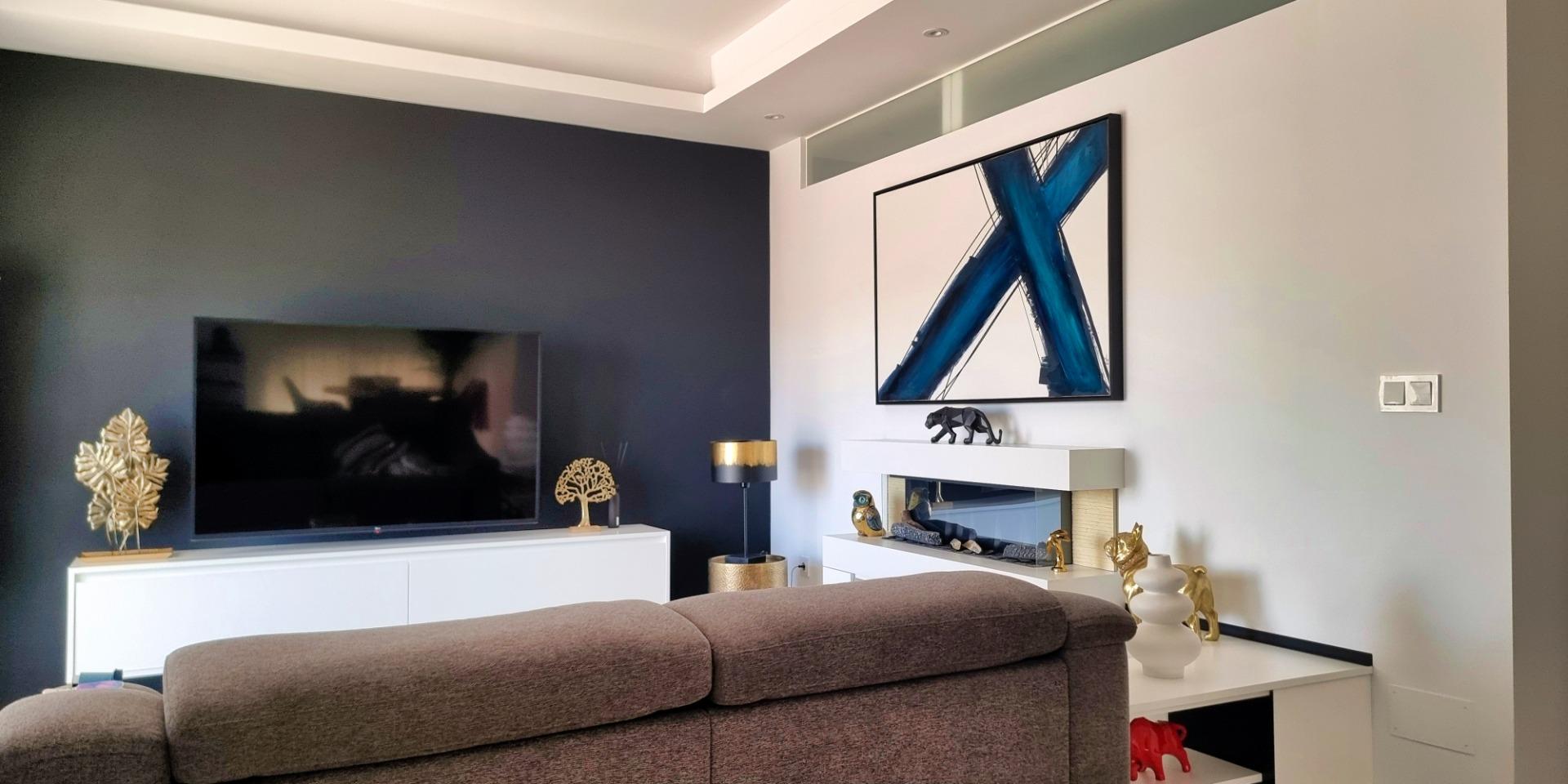 Living room in bungalow for sale in Ciudad Quesada