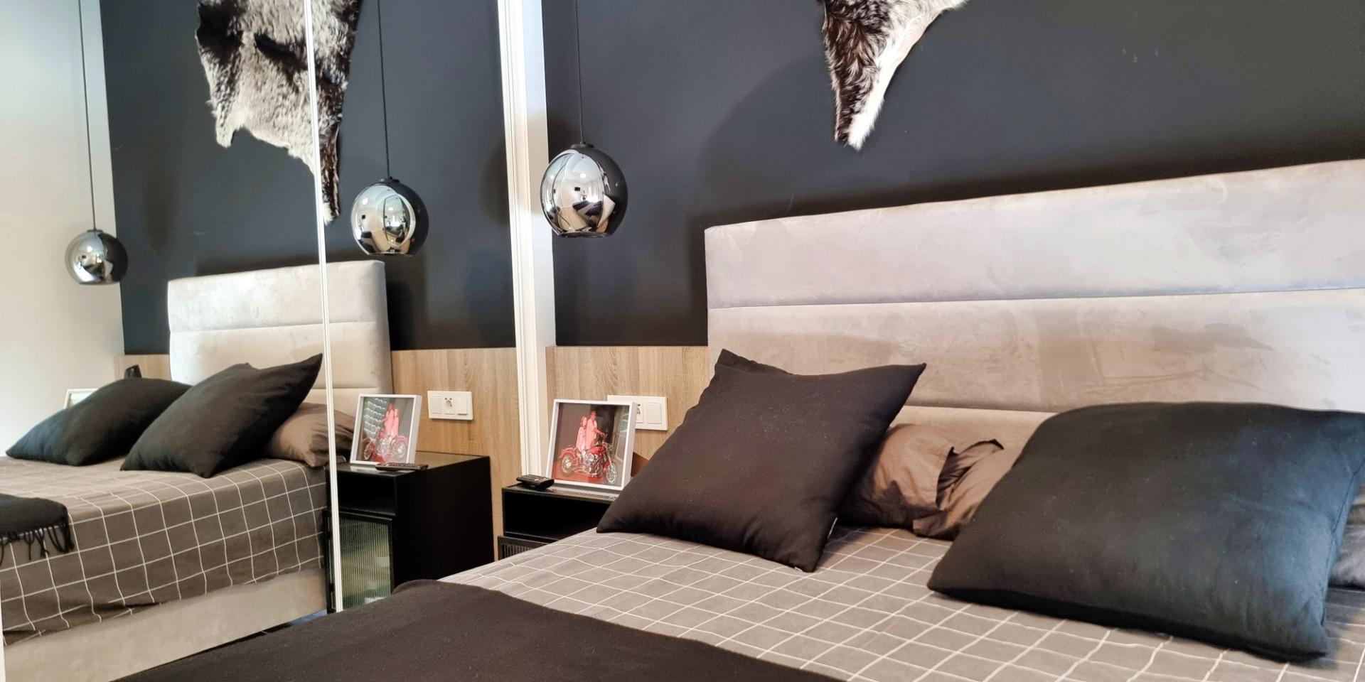 Master bedroom in bungalow for sale in Ciudad Quesada