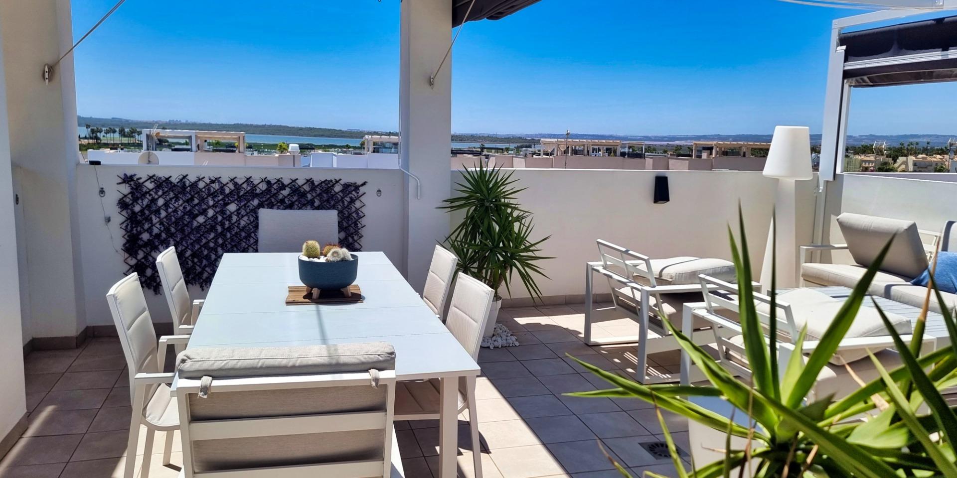 Dining area in bungalow for sale in Ciudad Quesada