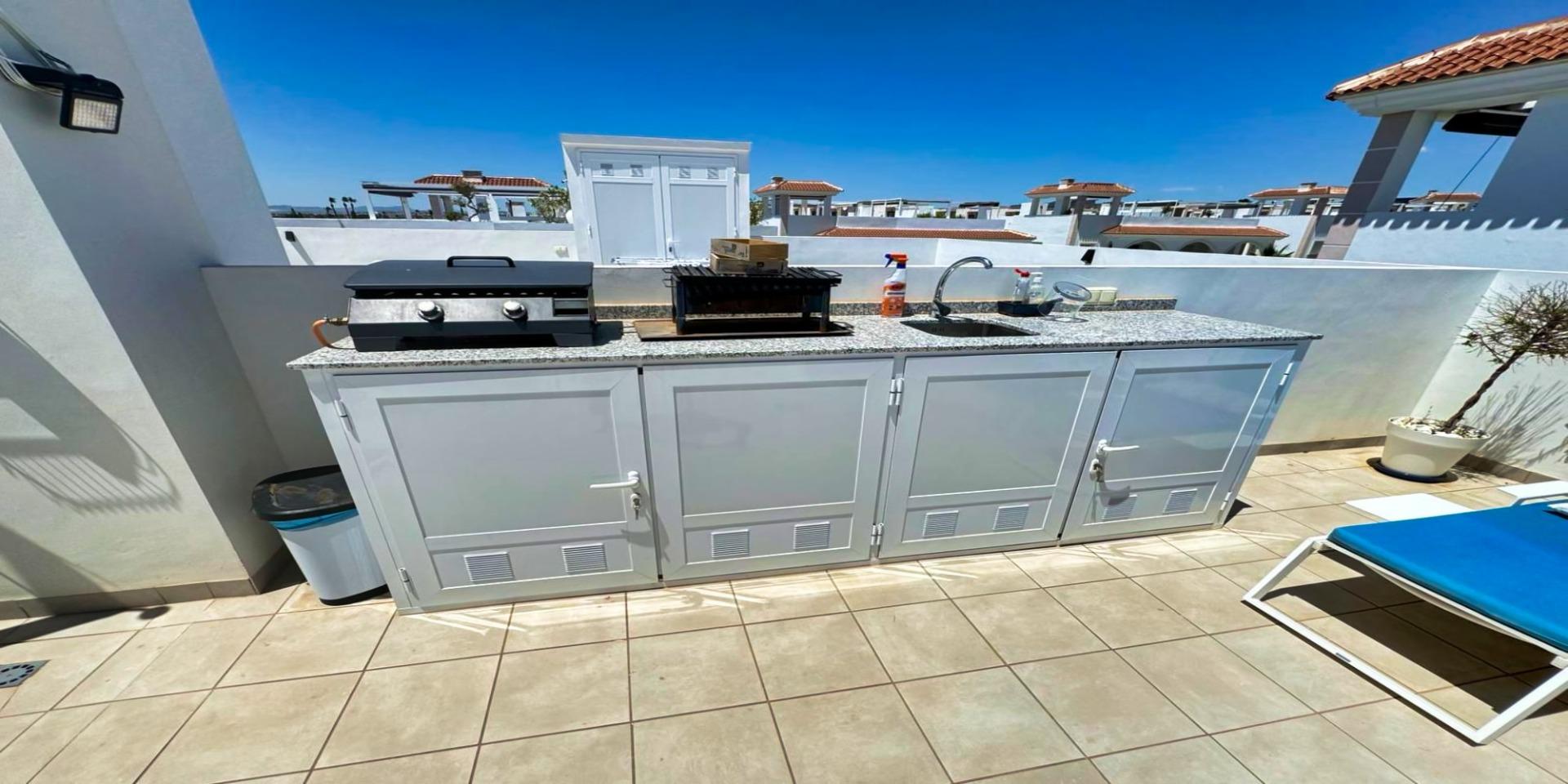 Terrace in bungalow for sale in Ciudad Quesada