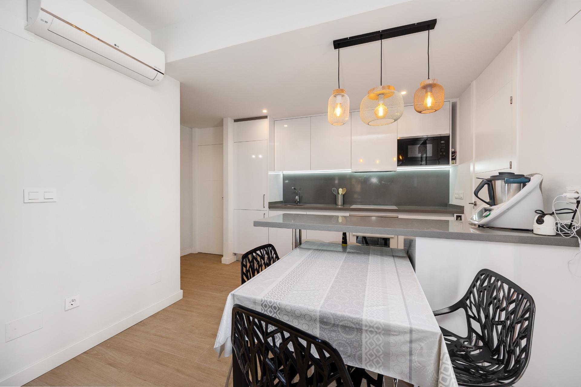 Garden in apartment for sale in Orihuela Costa