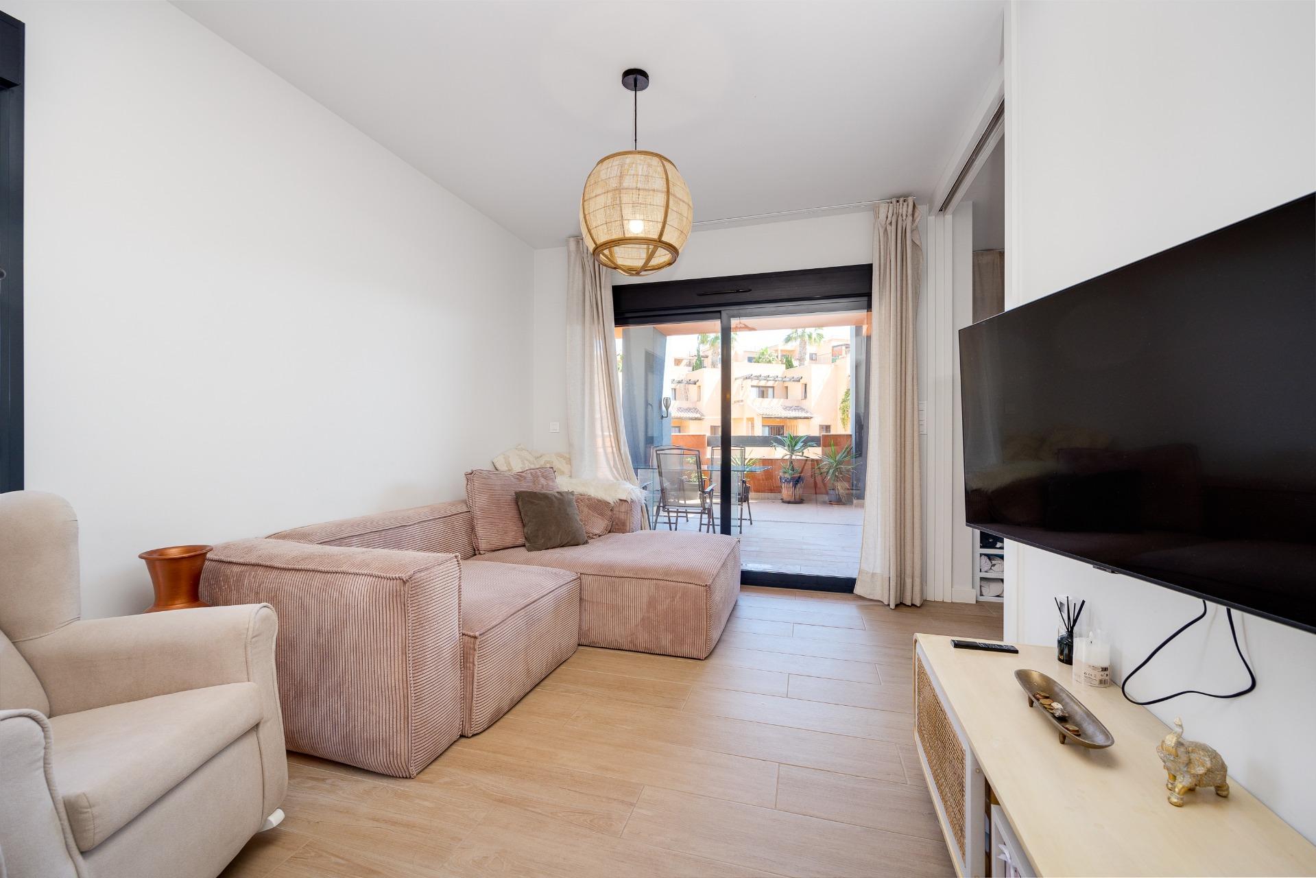 Living room in apartment for sale in Orihuela Costa