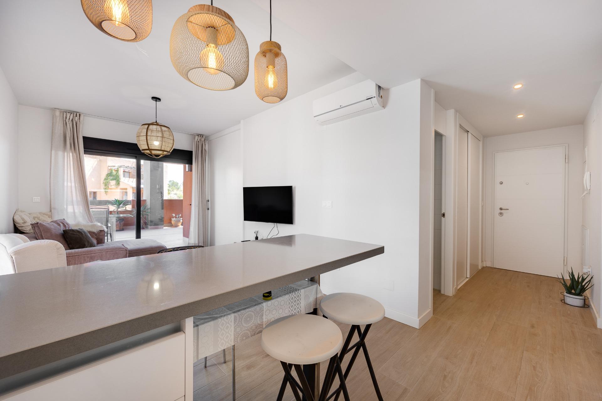 Kitchen in apartment for sale in Orihuela Costa