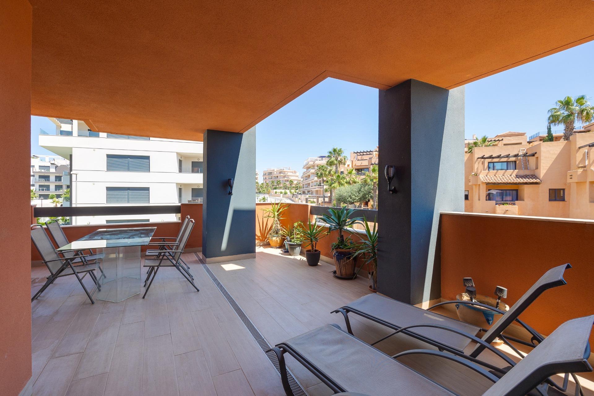 Terrace in apartment for sale in Orihuela Costa