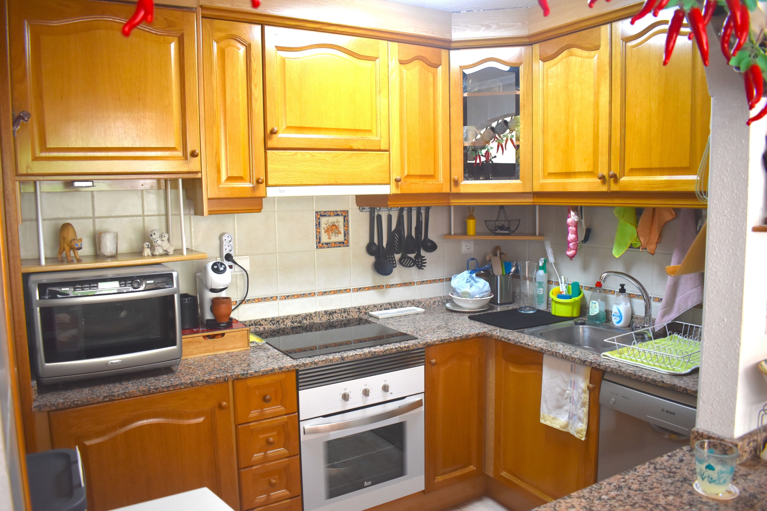 Dining area in villa for sale in San Fulgencio