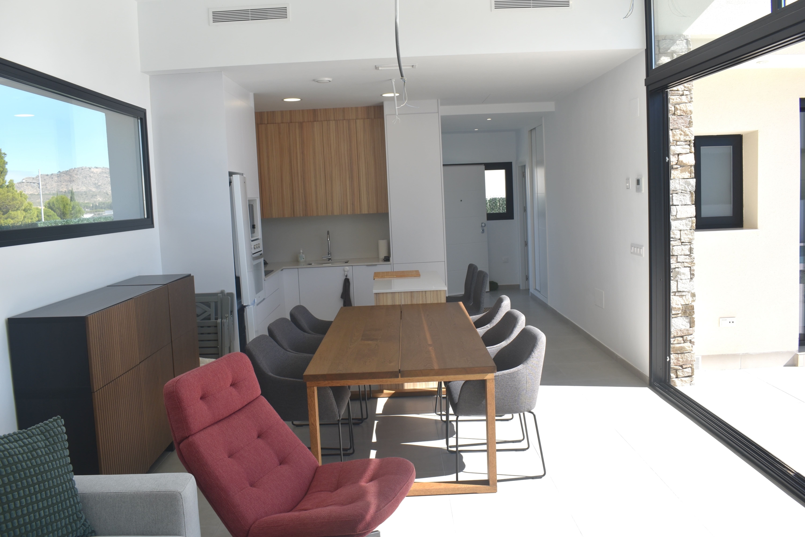 Master bedroom in villa for sale in Calasparra