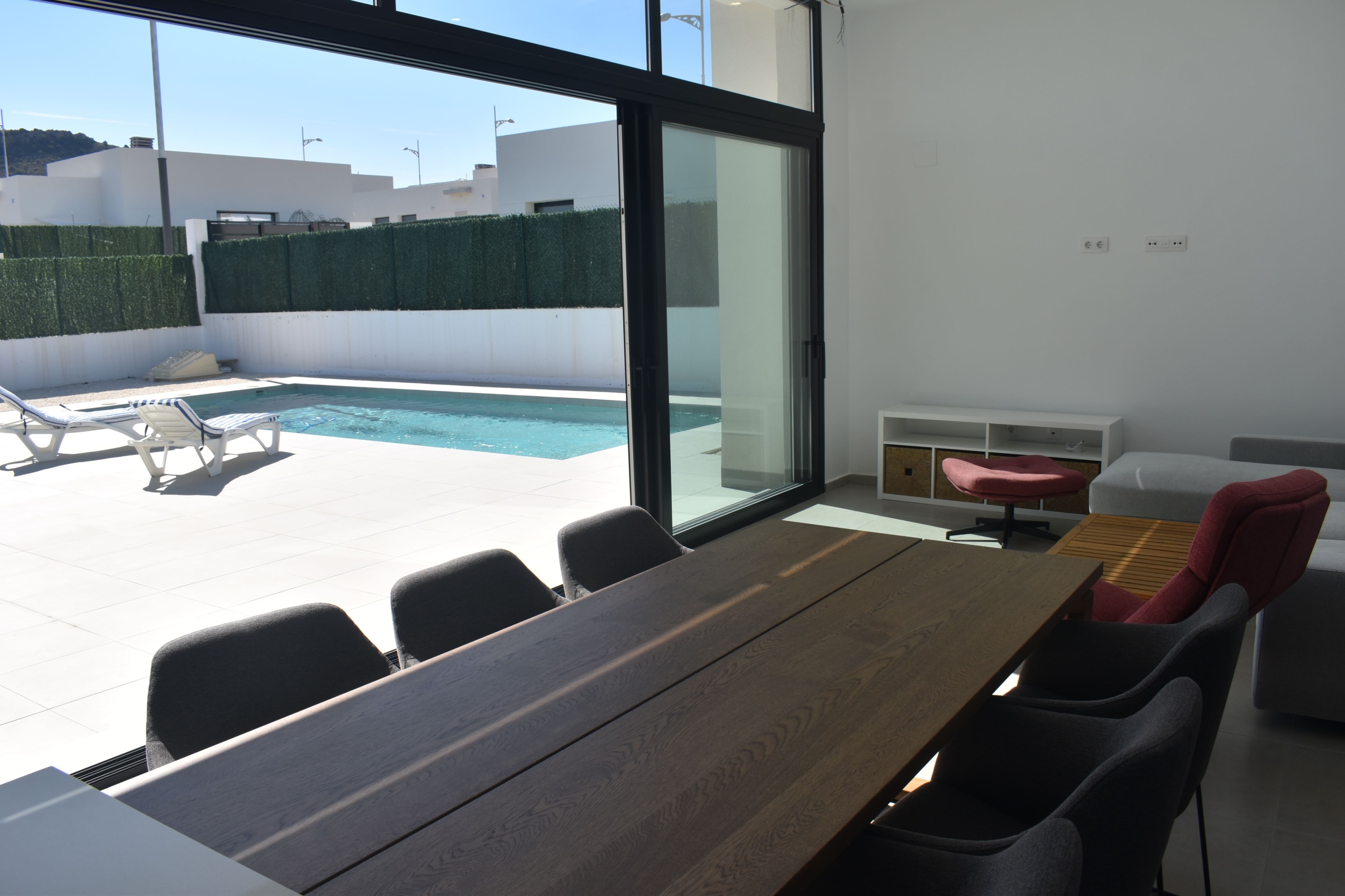 Dining area in villa for sale in Calasparra