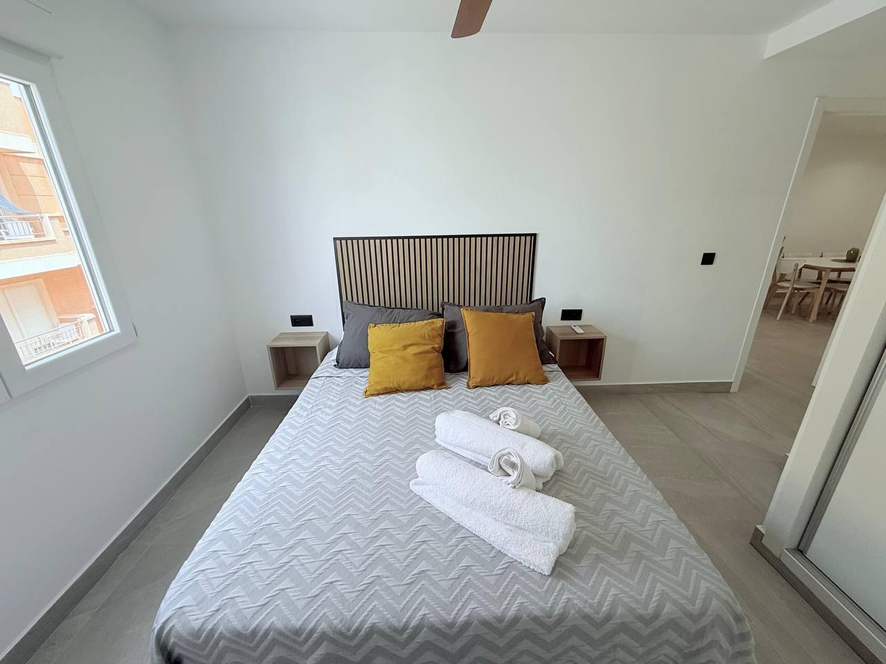 Pool area in apartment for sale in Torrevieja