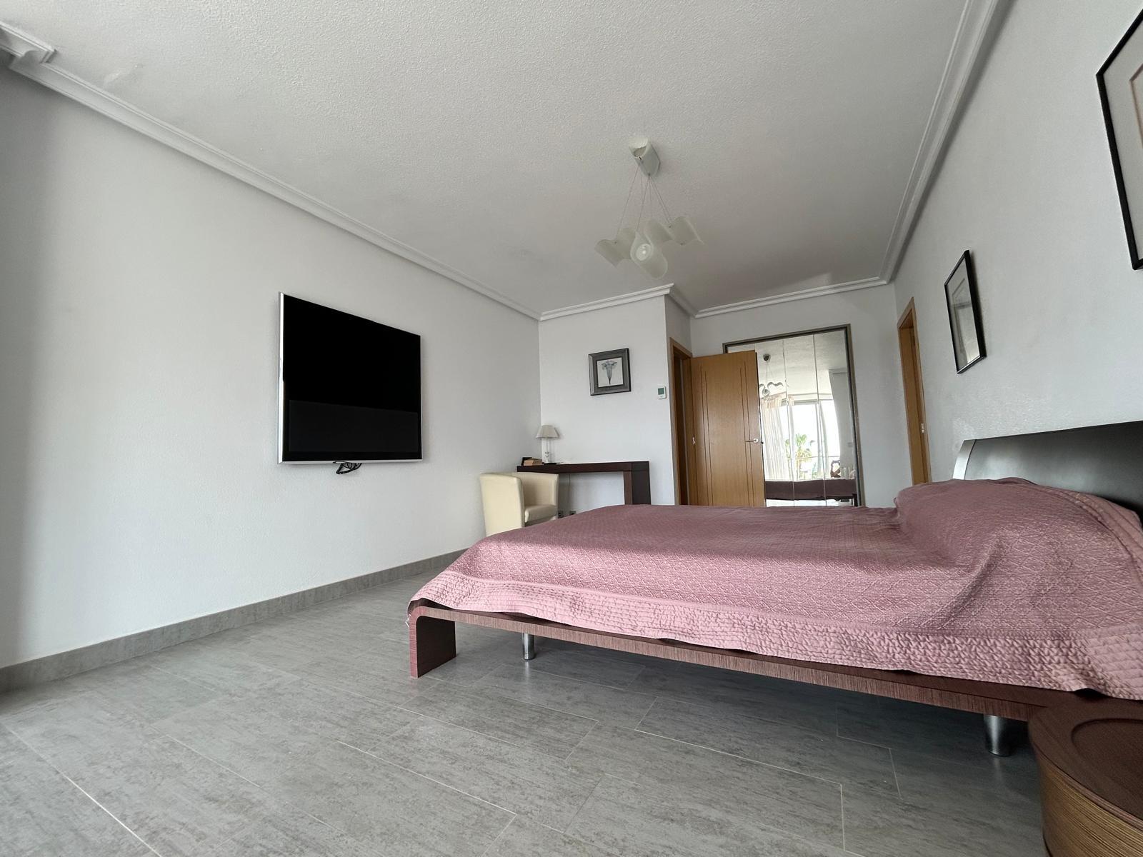 Master bedroom in villa for sale in Ciudad Quesada