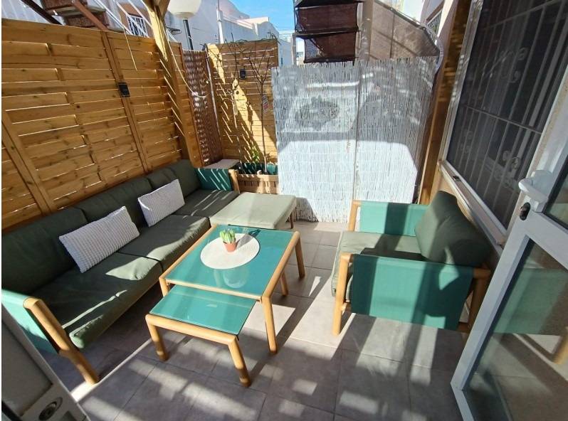 Terrace in apartment for sale in Torrevieja