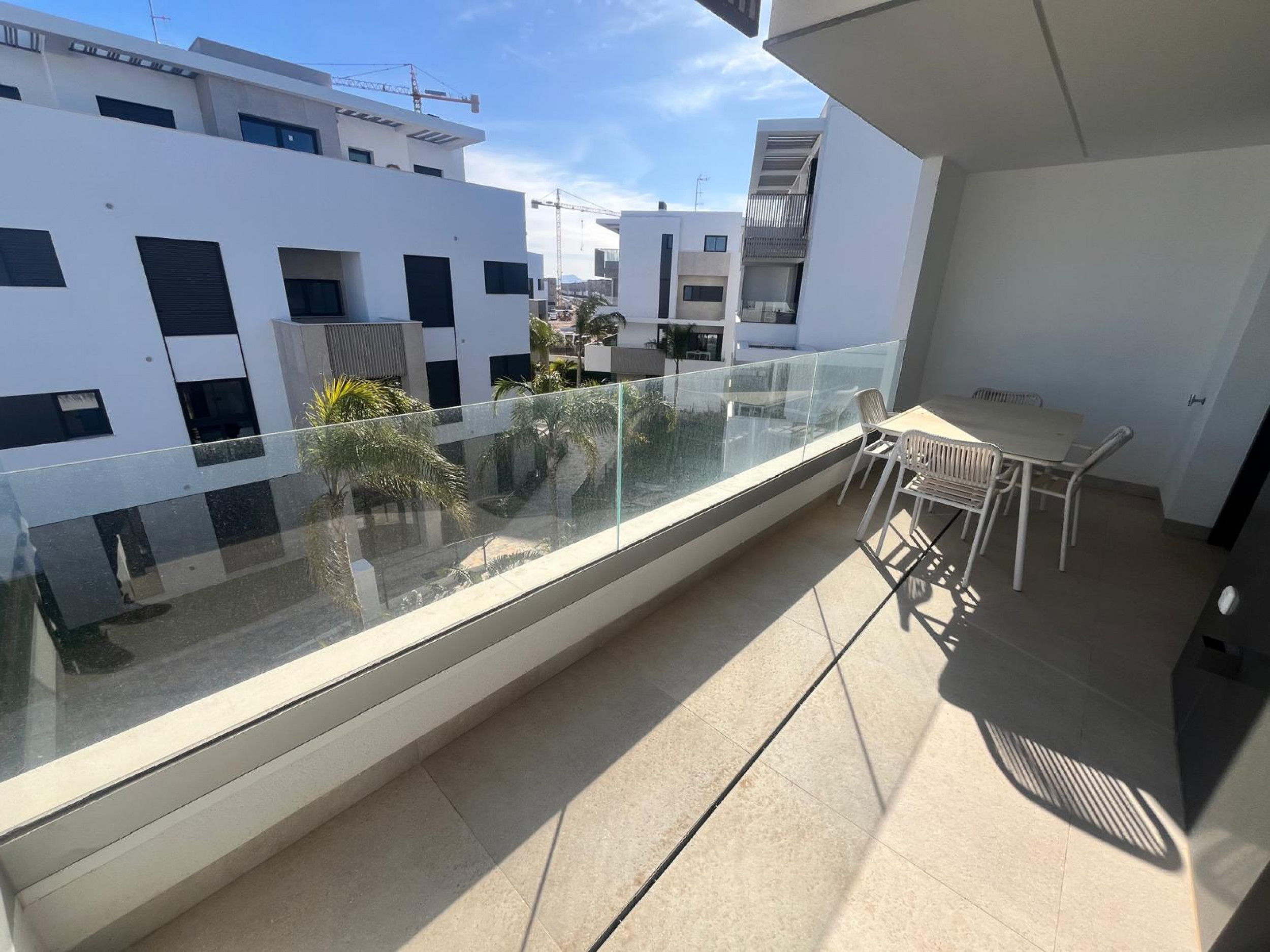 Master bedroom in apartment for sale in Torre Pacheco