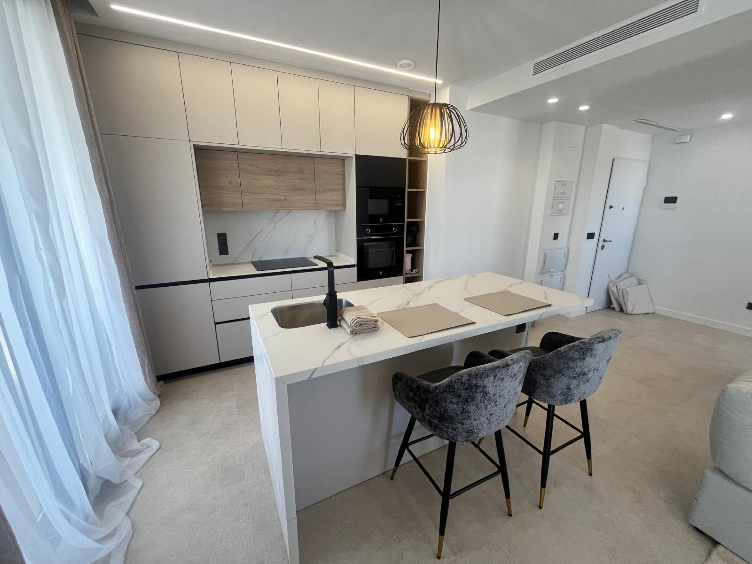 Pool area in apartment for sale in Torre Pacheco
