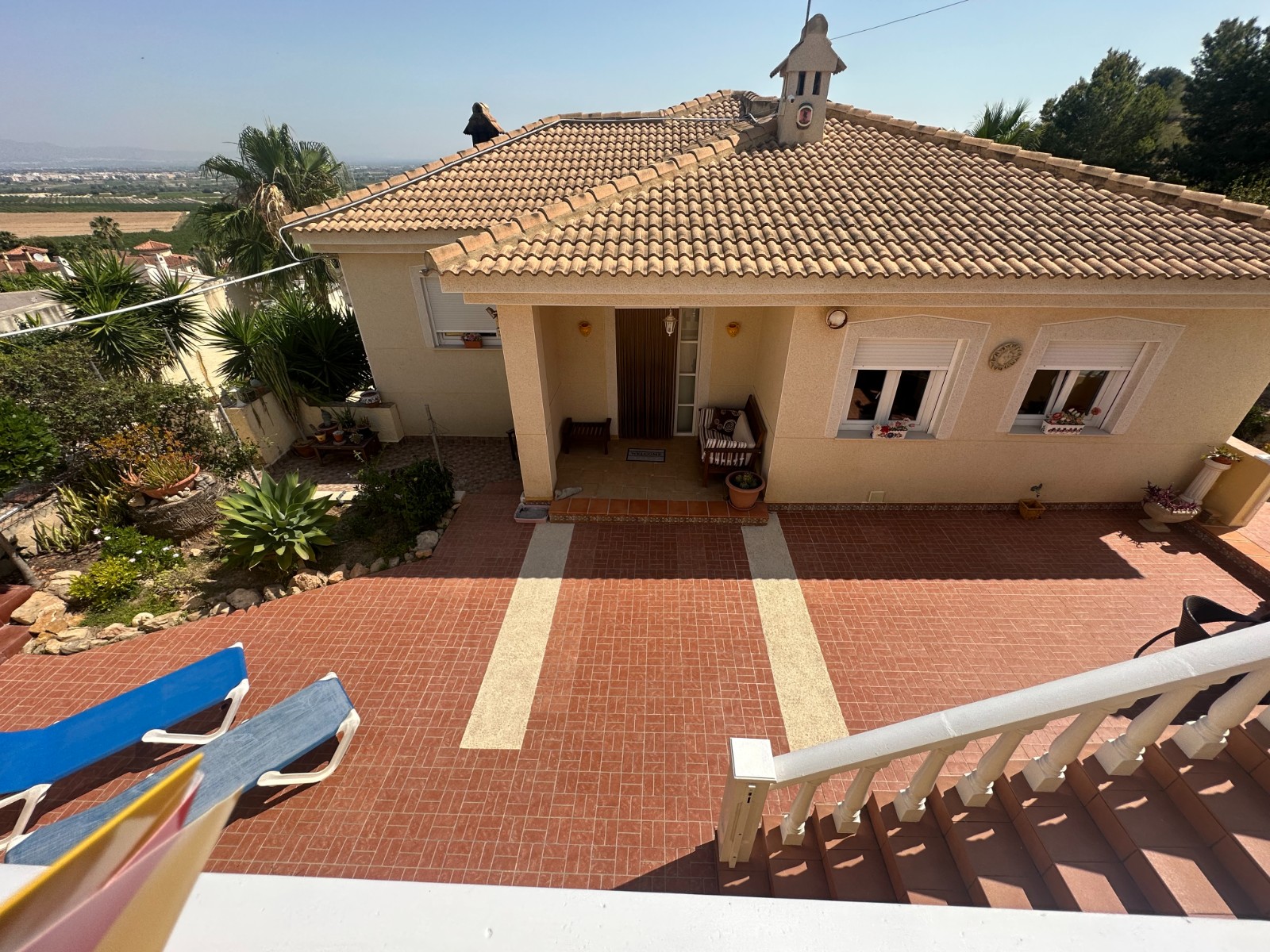 Exterior view in villa for sale in Algorfa