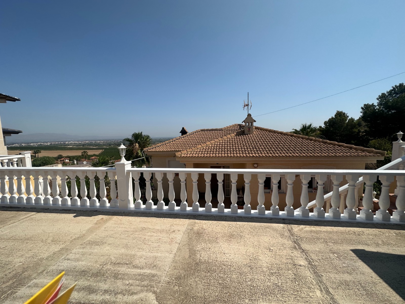 Terrace in villa for sale in Algorfa
