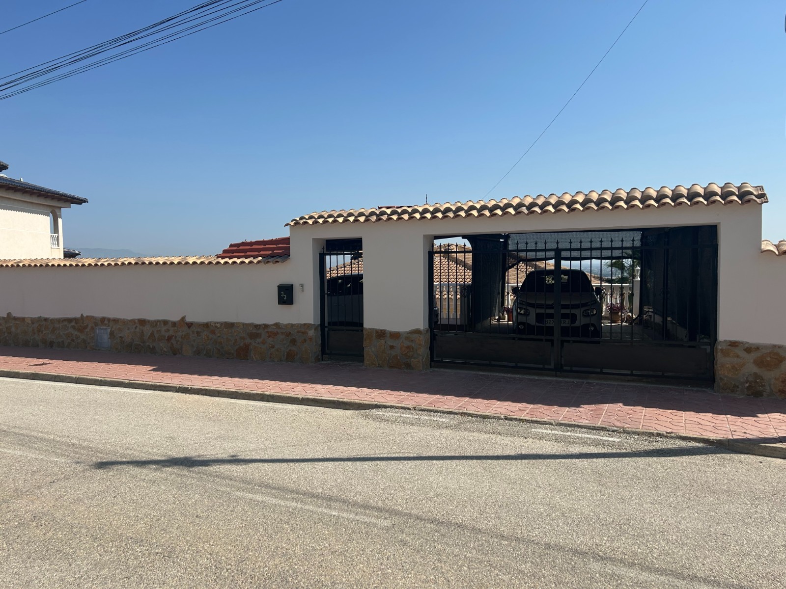Exterior view in villa for sale in Algorfa