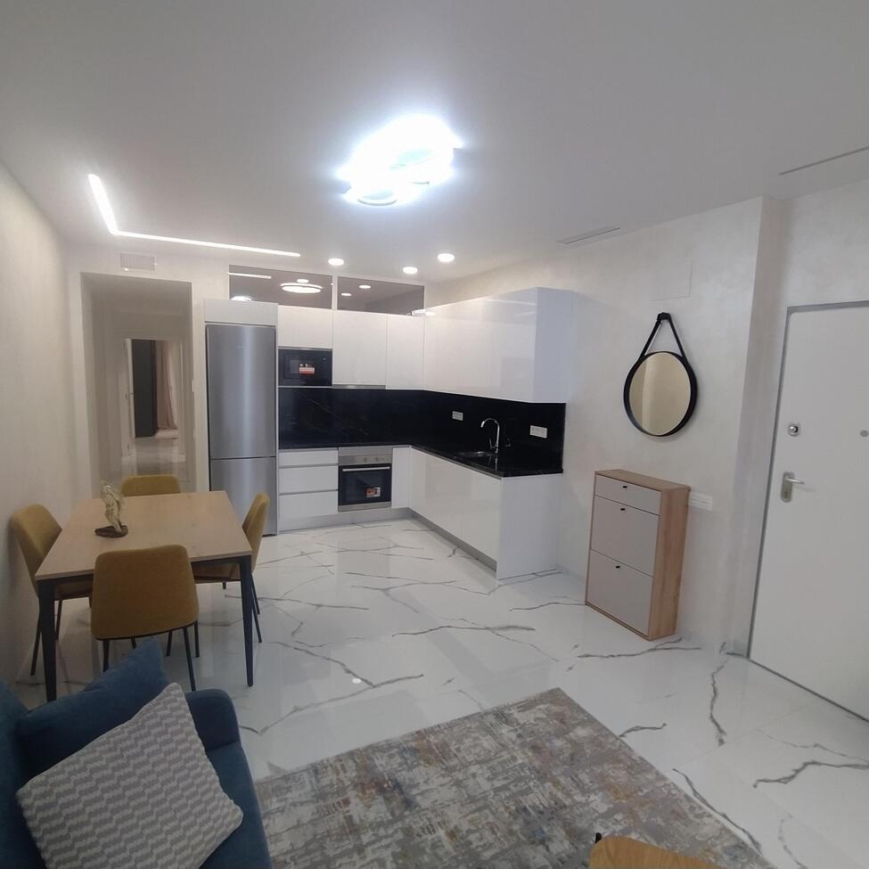 Pool area in apartment for sale in Torrevieja