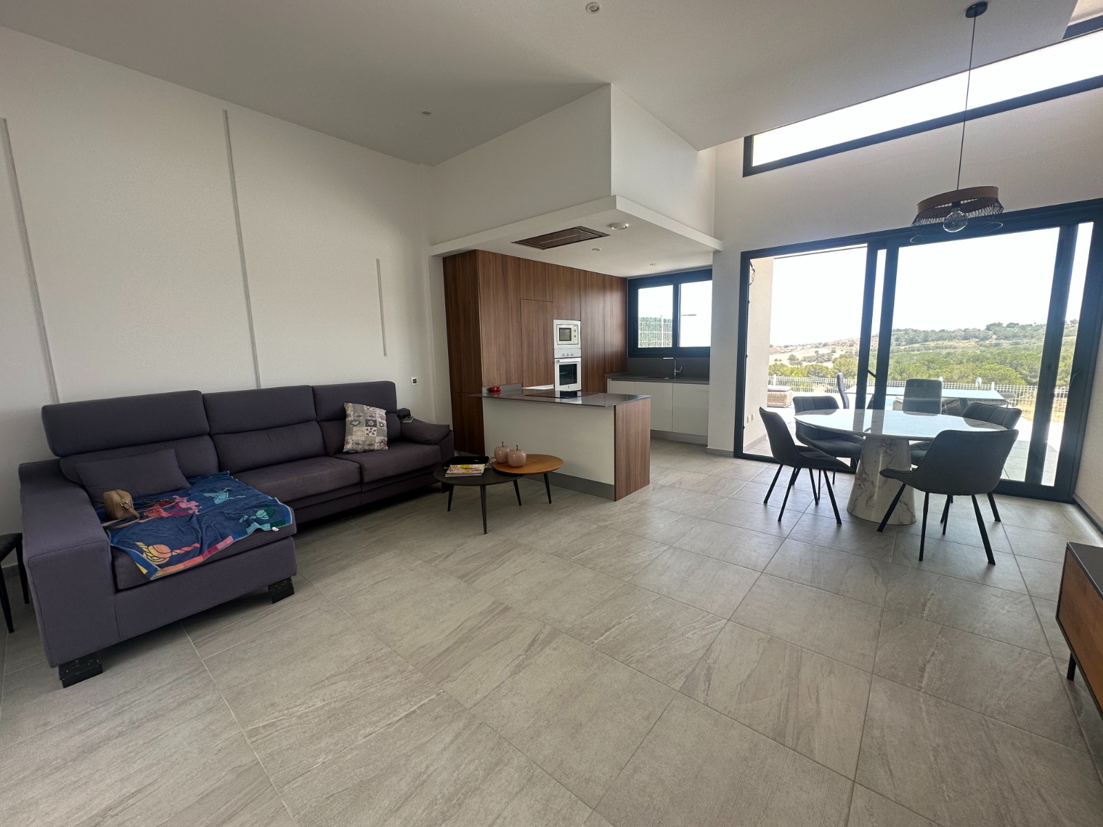 Pool area in villa for sale in San Miguel de Salinas