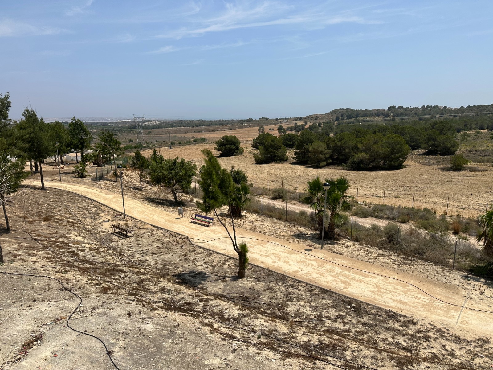 Terrace in villa for sale in San Miguel de Salinas