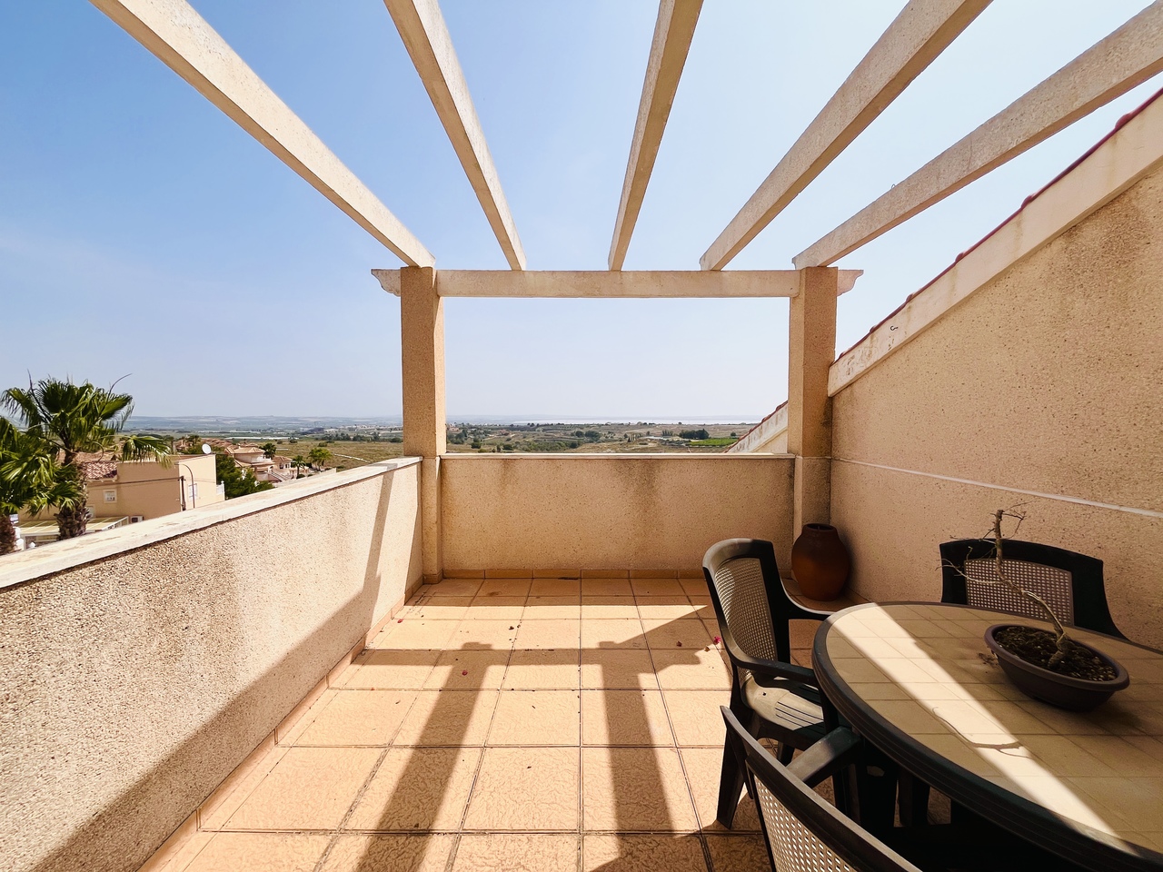 Terrace in villa for sale in San Miguel de Salinas
