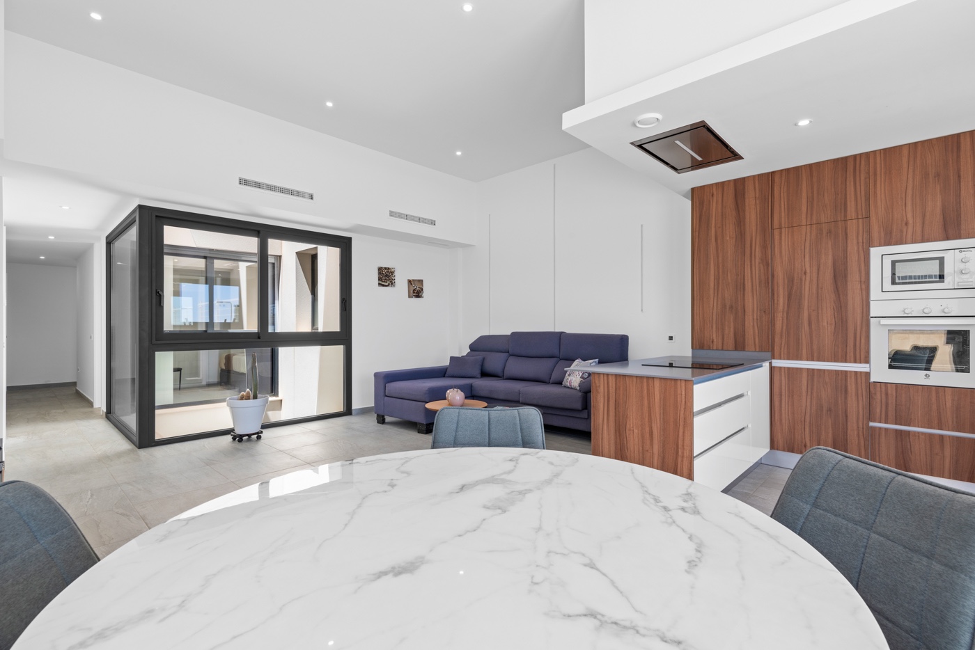 Living room in villa for sale in San Miguel de Salinas
