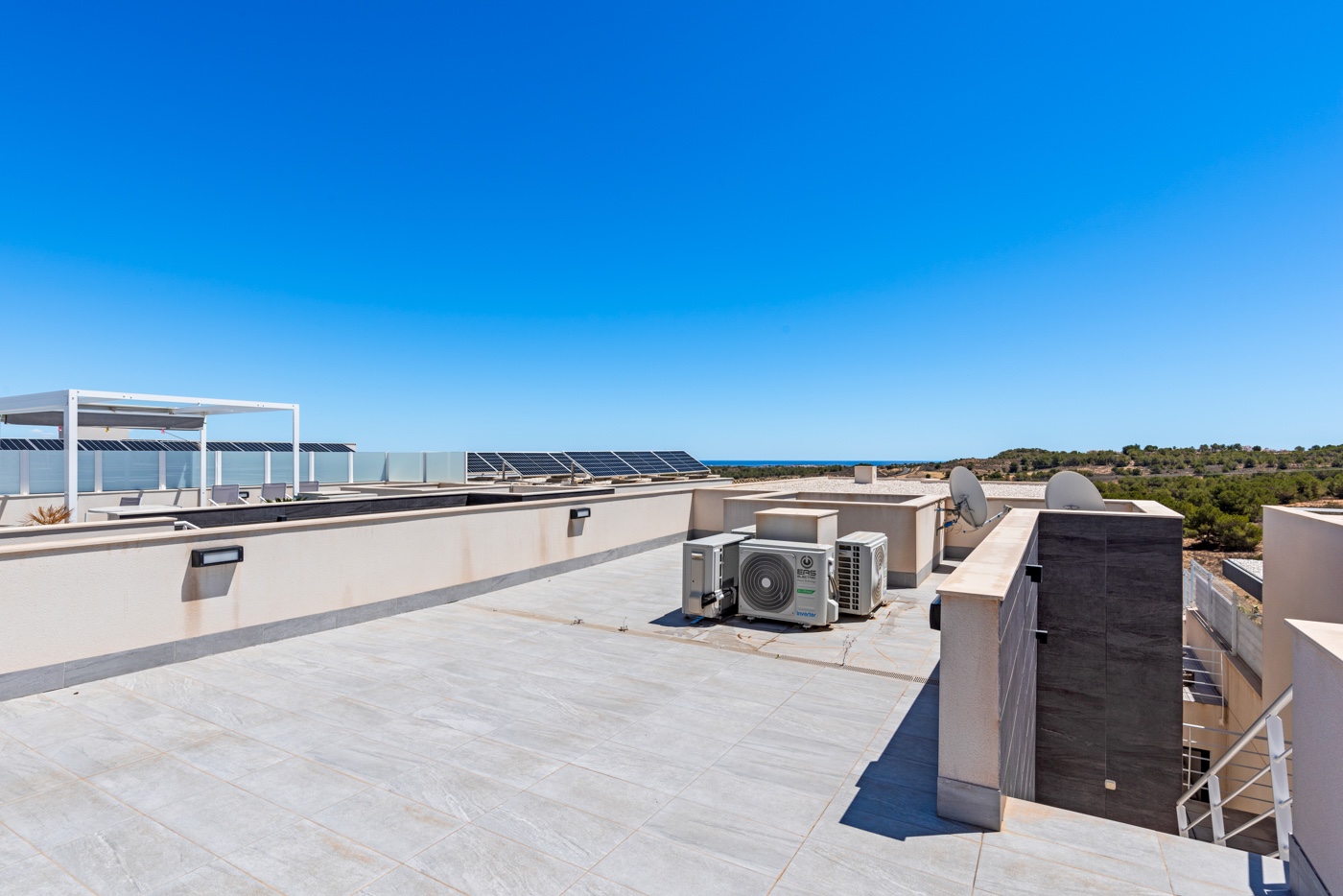 Master bedroom in villa for sale in San Miguel de Salinas
