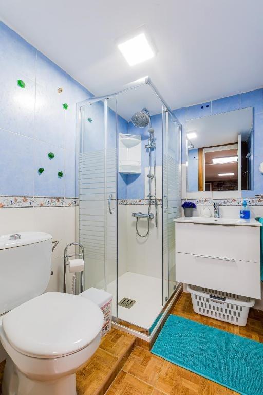 Pool area in duplex for sale in Torrevieja