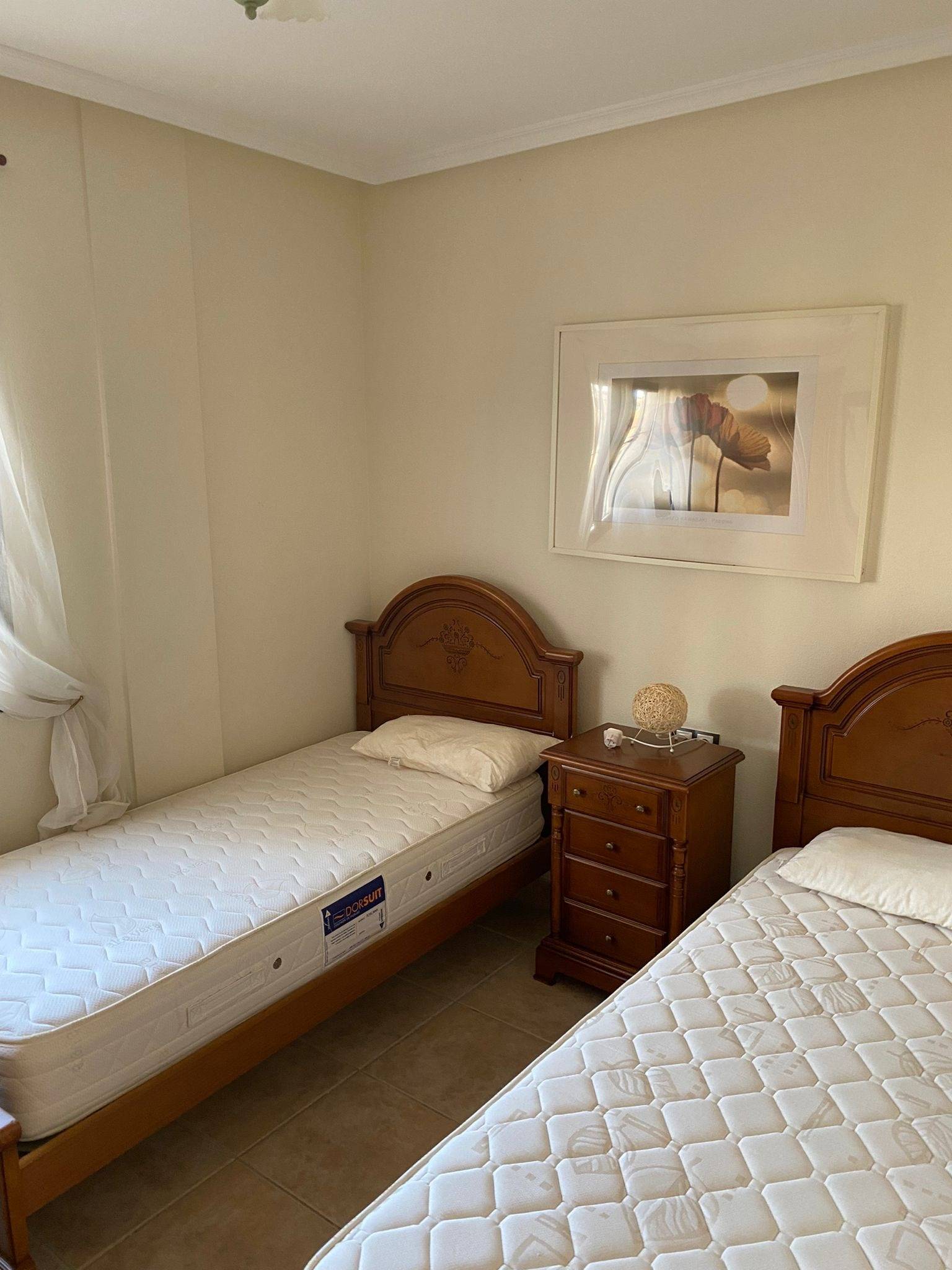Master bedroom in villa for sale in Orihuela Costa