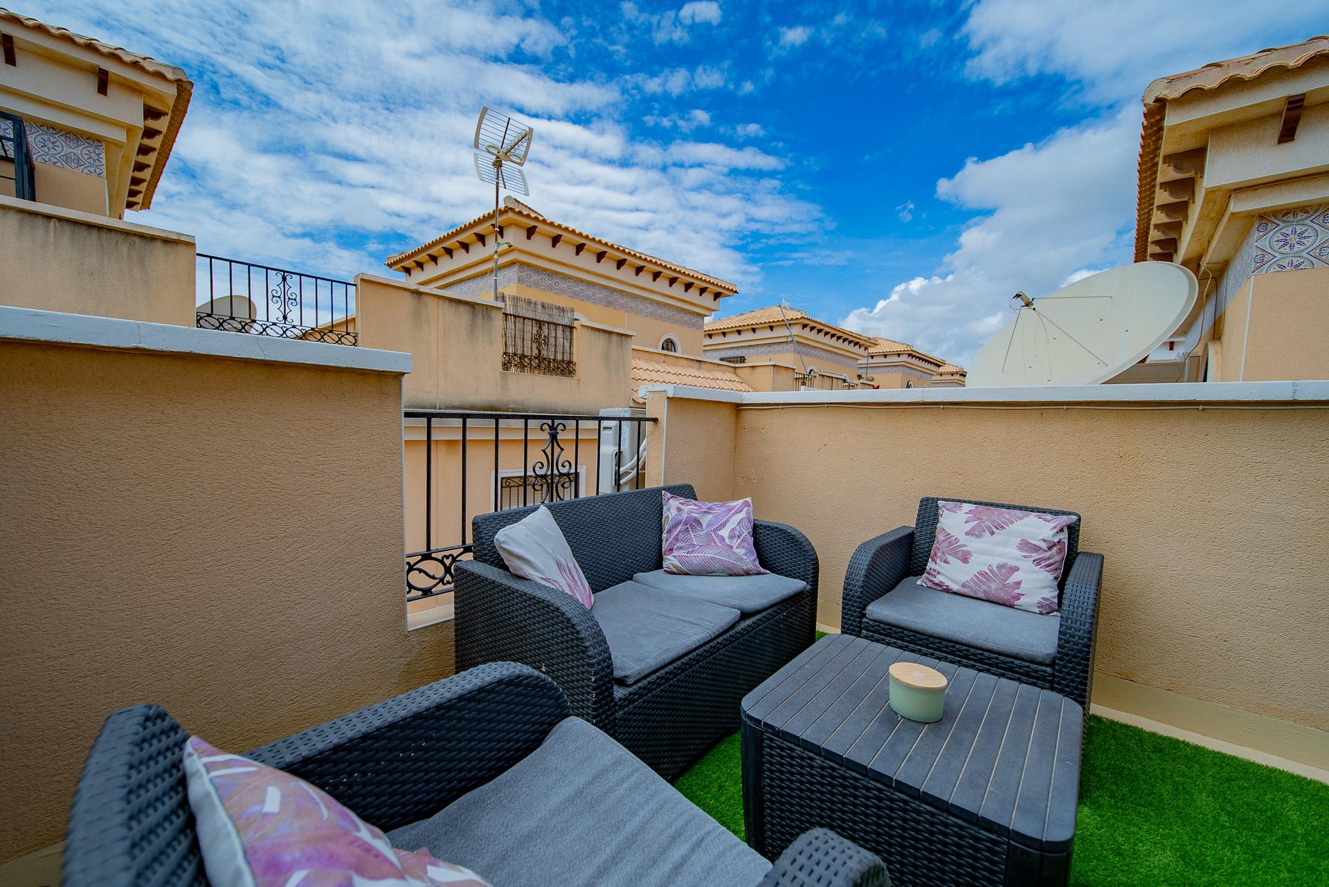 Terrace in terraced for sale in Orihuela Costa